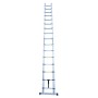 [US Warehouse] 19.5ft Household Multifunctional Aluminum Alloy Small Joint Foldable Telescopic Ladder 20-step Unloading Ladder